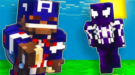 The Avengers In Minecraft Fisk Superhero New Heropack Youtube