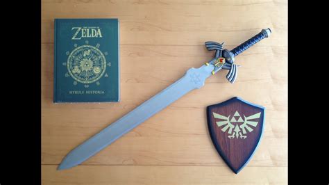 the legend of zelda master sword replica hands on unboxing hd youtube