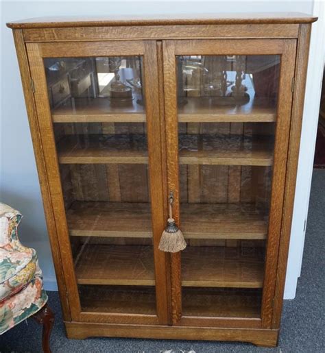 Antique American Oak Bookcase