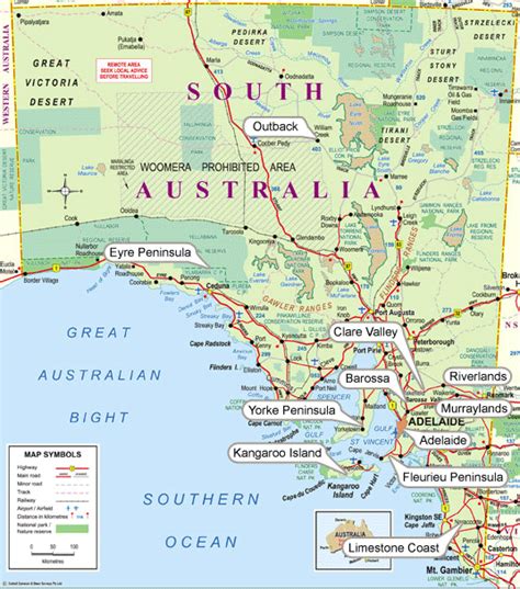 By proceeding, you agree to our privacy policy and terms of use. South Australia Region Map | Map of Australia Region Political