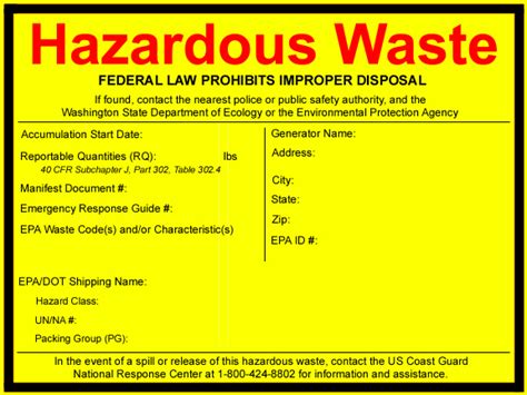 Hazardous Waste Label Templates Luxuryfasr Freeprintable Me