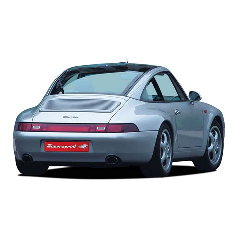 Escape Deportivo De Alto Rendimiento Para Porsche 911 993 Targa