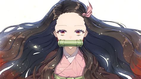 If you're in search of the best anime backgrounds, you've come to the right place. Demon Slayer Nezuko Kamado With Long Hair With White ...
