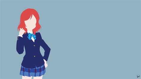 Wanted To Do A Wallpaper From Love Live Maki Is One Of My Favourite