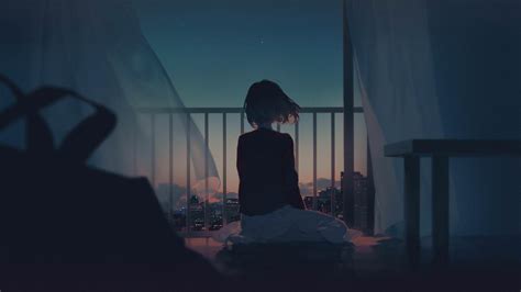 Anime Girl Sad Alone Wallpapers Top Free Anime Girl Sad Alone Backgrounds Wallpaperaccess