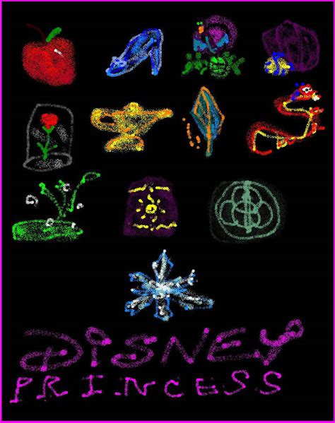 Disney Princess Symbols Speedbrush 2015 By Espioartwork 102 On Deviantart