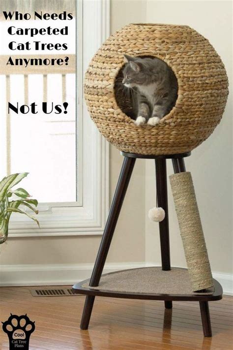 The 11 Best Cat Tree Without Carpet Youll Ever See Cool Cat Tree