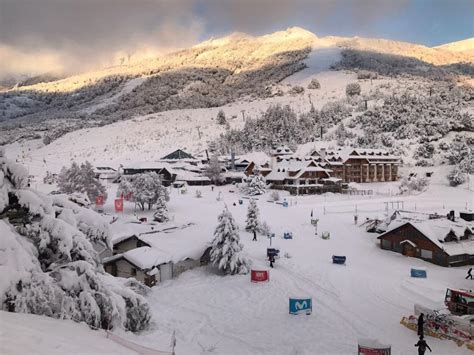 volviÓ la nieve a bariloche y se reactivan las pistas