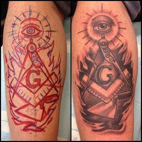 38 Excellent Masonic Tattoos That Will Blow Your Mind Fashion Drips