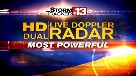 Stormtracker 13 Hd Dual Live Doppler Radar Youtube