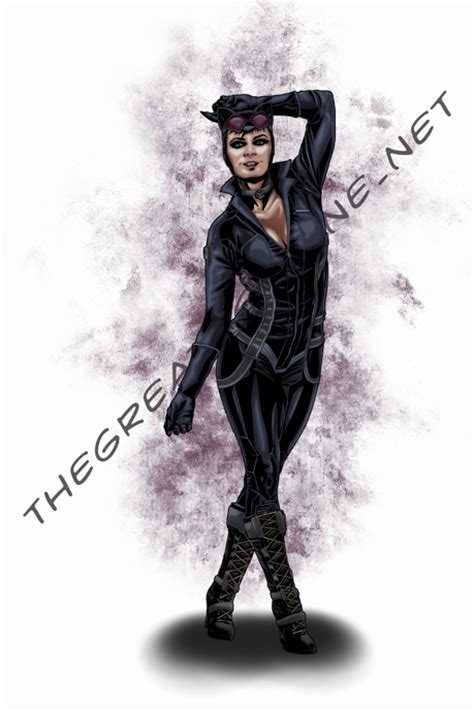 Catwoman Arkham City Print By Danecypel On Deviantart