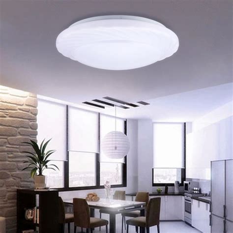 See more ideas about ceiling lights, light fixtures, kitchen ceiling. Modern LED Ceiling Light 18W 7000k Bright Light 1600 Lumens Round LED Ceiling #FLOUREON #Moder ...