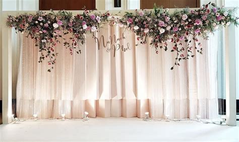 Wedding Backdrop Simple Wedding Decoration Ideas For Reception