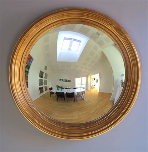 Characteristics of focus concave and convex mirror Pazzo 38 Decorative Convex Mirror | Reflecting Design