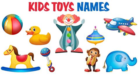 Toys Name Toys For Kids Khilono Ke Naam Toys Kids Videos Youtube