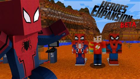 Como Ser Spiderman En Minecraft Spiderman Homecoming Heroes