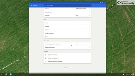 Chromebook Settings Youtube