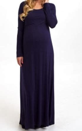 Absolute Maternity Long Sleeved Maxi Dress Navy Shop Today Get It