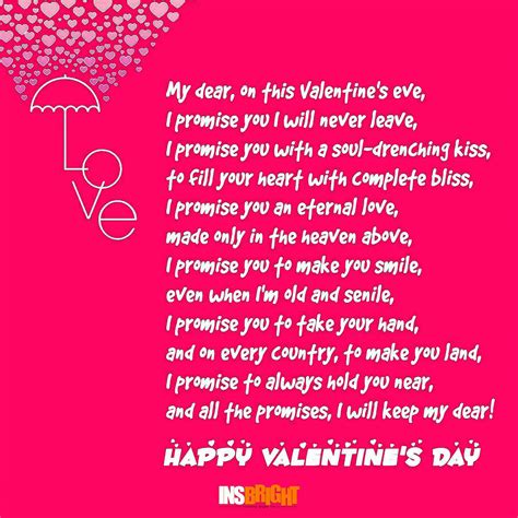 Happy Valentine S Day Poems For Him Or Her With Images Insbright