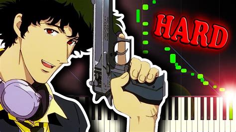 Cowboy Bebop Op Tank Piano Tutorial Youtube