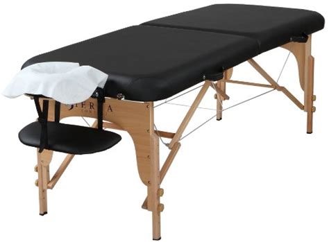 Sierra Comfort Preferred Portable Massage Table Black All Beauty Secret