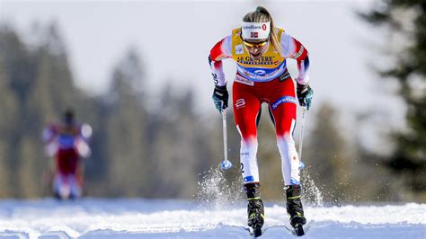 Therese johaugs överlägsenhet dödade all spänning. Nordische Ski-Weltmeisterschaften: Therese Johaug sichert ...