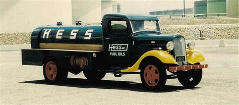 hess oil company       toy trucks