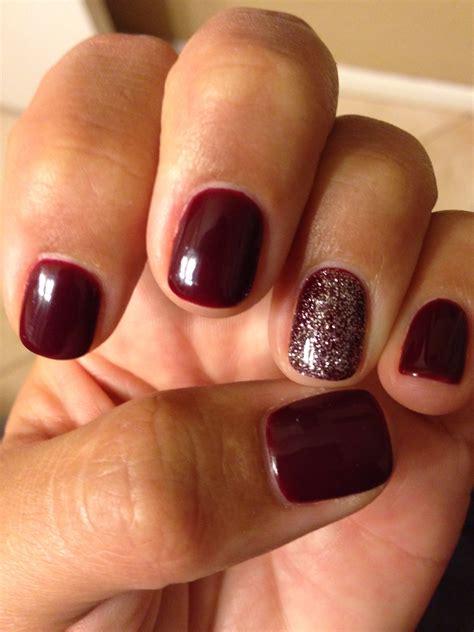 Best Fall Color Ever Got The Blues For Red Opi Gel In Love With This Color Nail Colors
