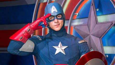 Captain America And Spider Man Come To Disney California Adventure Park