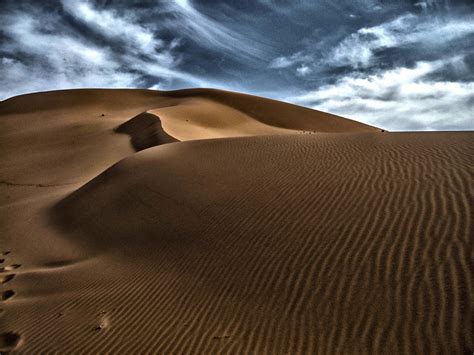 Wallpaper Landscape Nature Sand Sky Clouds Desert Africa Dune