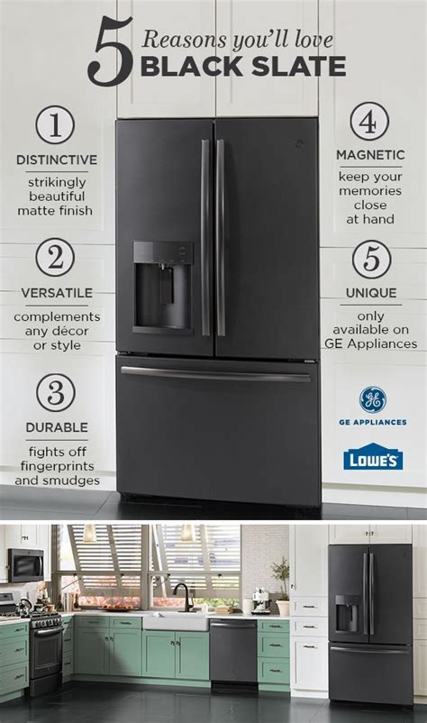 With Black Slate Ge Appliances Gives You Another Premium Finish Choice