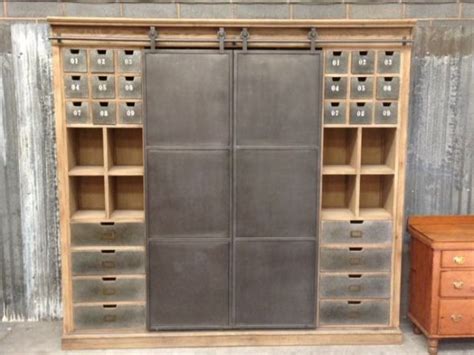 Industrial Style Cabinet Haberdashery Peppermill Interiors Steel