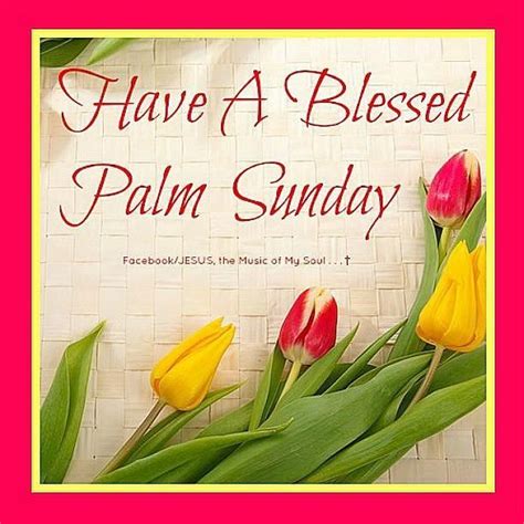 Happy Palm Sunday Palm Sunday Quotes Sunday Greetings