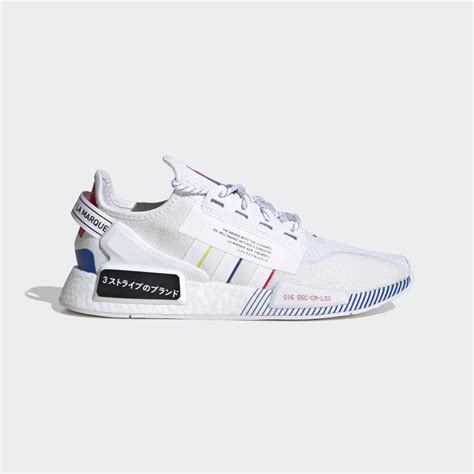 Adidas NMD R1 V2 Shoes White Adidas Philipines