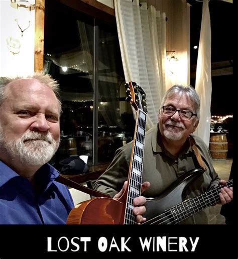 Dave Lincoln Playing Jazz Guitar With Lou Carfa On Bass At Lost Oak