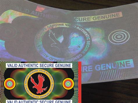 Holographic Id Card Overlays Spick Packaging Films Pvt Ltd