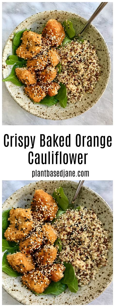 Crispy Orange Cauliflower Recipe Orange Cauliflower