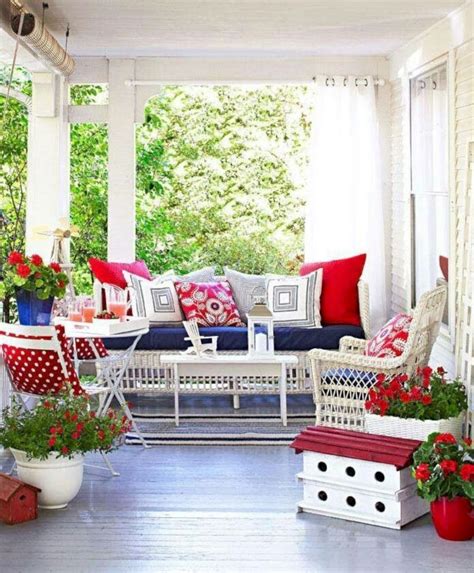 35 Colorful Porch Design Ideas For Summer Summer