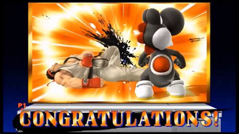 Super Smash Bros Wii U Every All Star Congratulations Screen Dlc