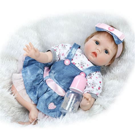 Cute Baby Doll Set Soft Vinyl Baby Dolls World Reborn Doll