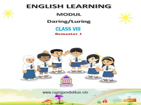 Modul Pembelajaran Daring Luring Bahasa Inggris Kelas Smp Mts Semester Kurikulum