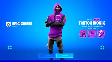 How To Get Twitch Prime Pack 3 In Fortnite Twitch Prime Pack 3