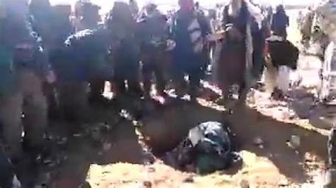 The Real War On Women Gruesome Video Shows Mob Stoning A Woman In Afghanistan Mrctv