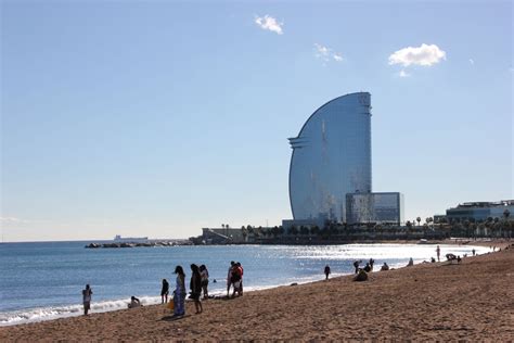 Die seilbahn führt über den hafen direkt zum montjuïc hinauf. Moma Beach Bar am Strand von Barcelona | Reiselurch.de