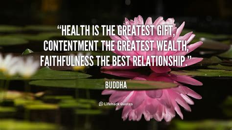 Buddha Quotes On Health Quotesgram
