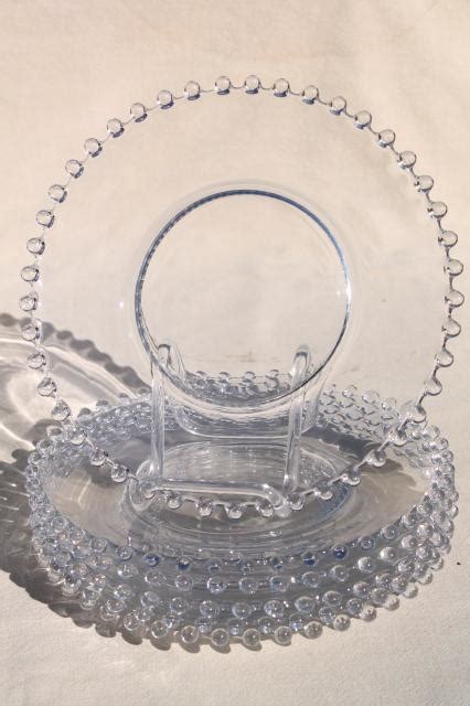Imperial Candlewick Pattern Crystal Clear Vintage Elegant Glass