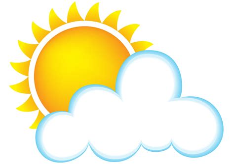 Sun Cloud Clipart Free Download On Clipartmag