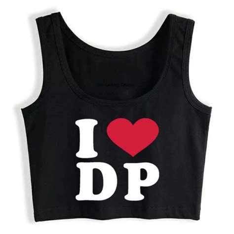I Love Dp Heartly Edition Crop Top Adult Party Outfit Etsy