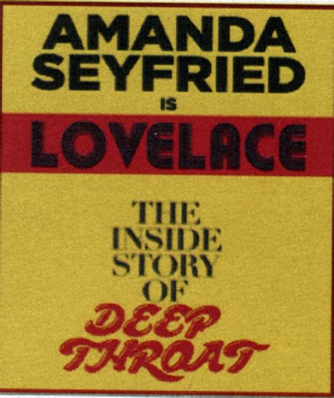 Lovelace Promo Poster And Logline