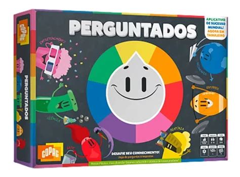 Jogo Perguntados Board Game Tabuleiro Cartas Brinquedo Copag Mercadolivre